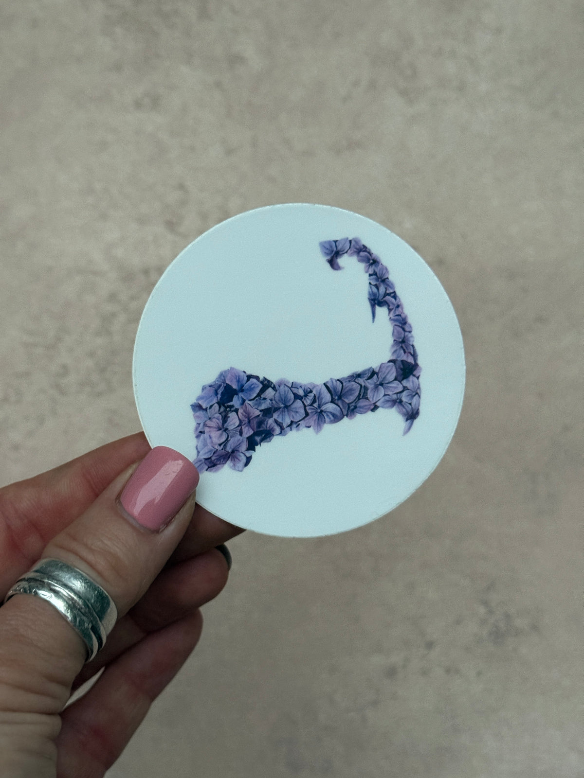 Hydrangeas Cape Cod Sticker