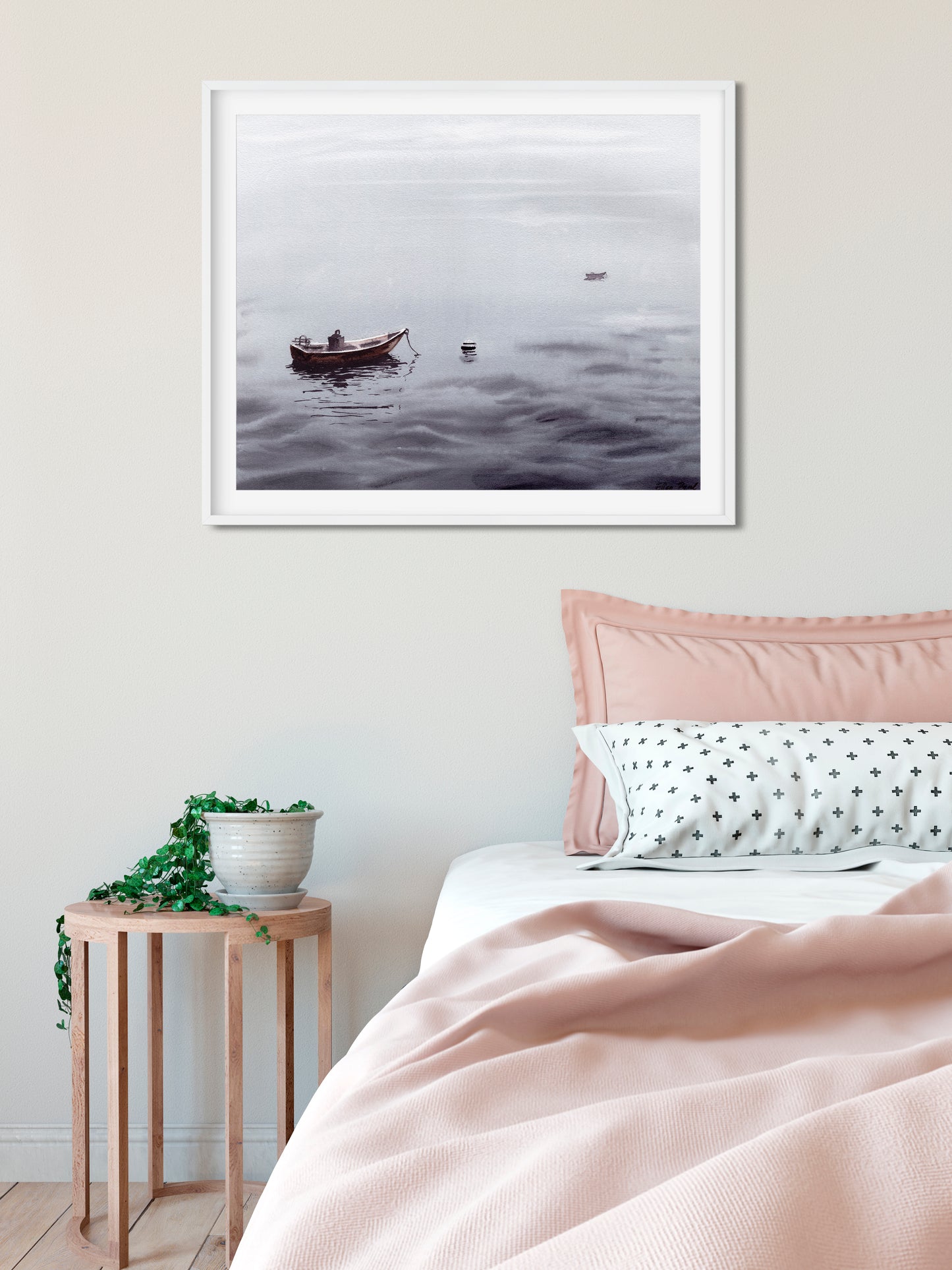 Boat in a fog