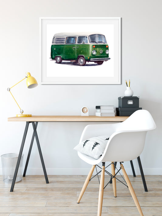 Green Bus VW
