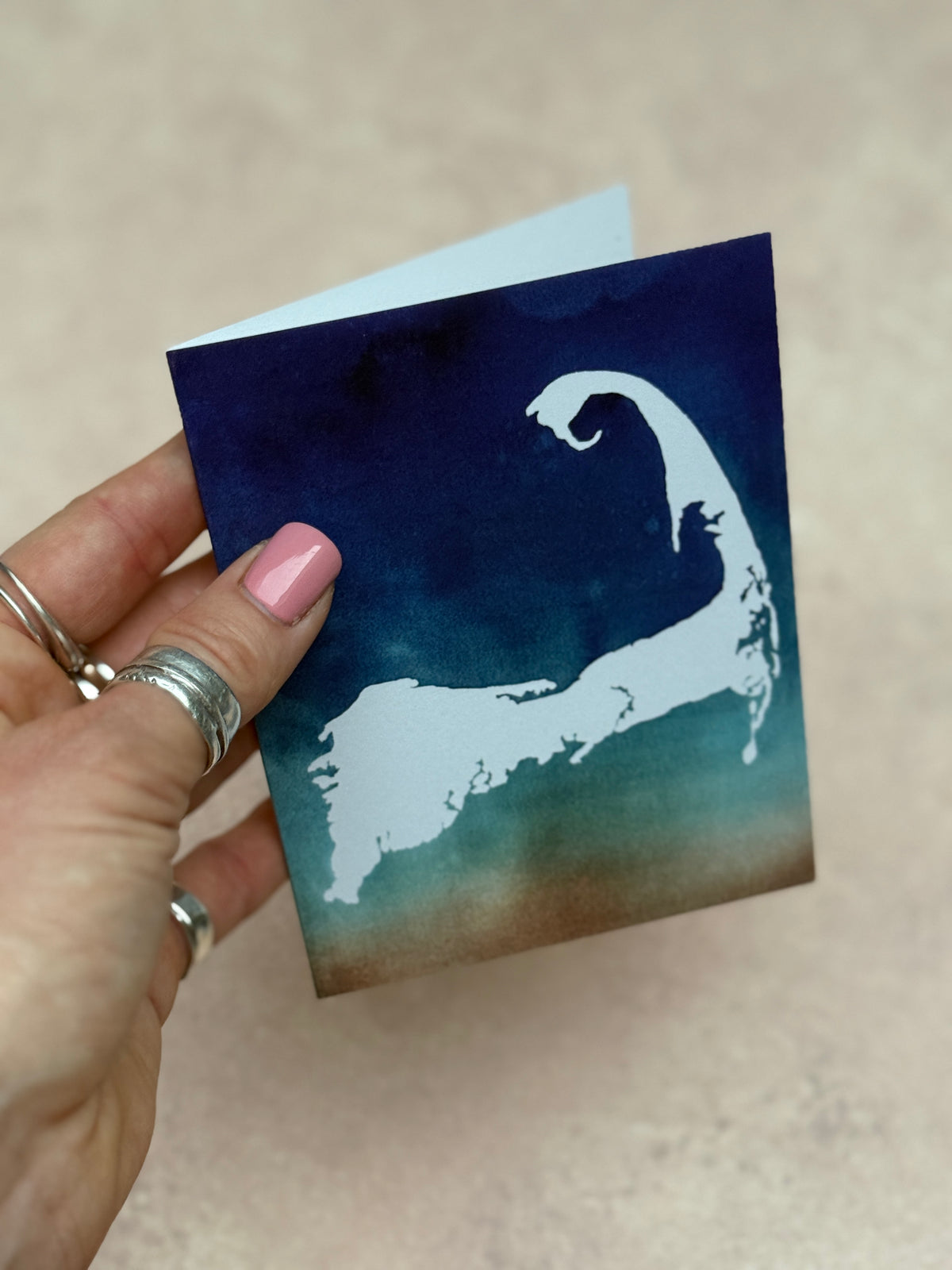 Cape Cod in the Waves card