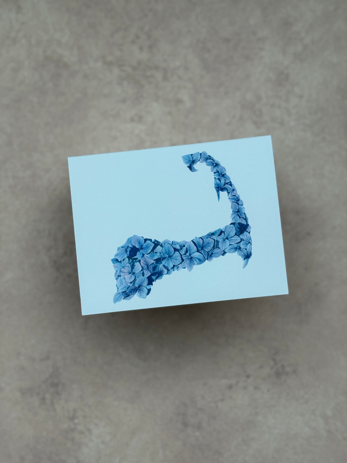 Blue Hydrangeas Cape Cod card