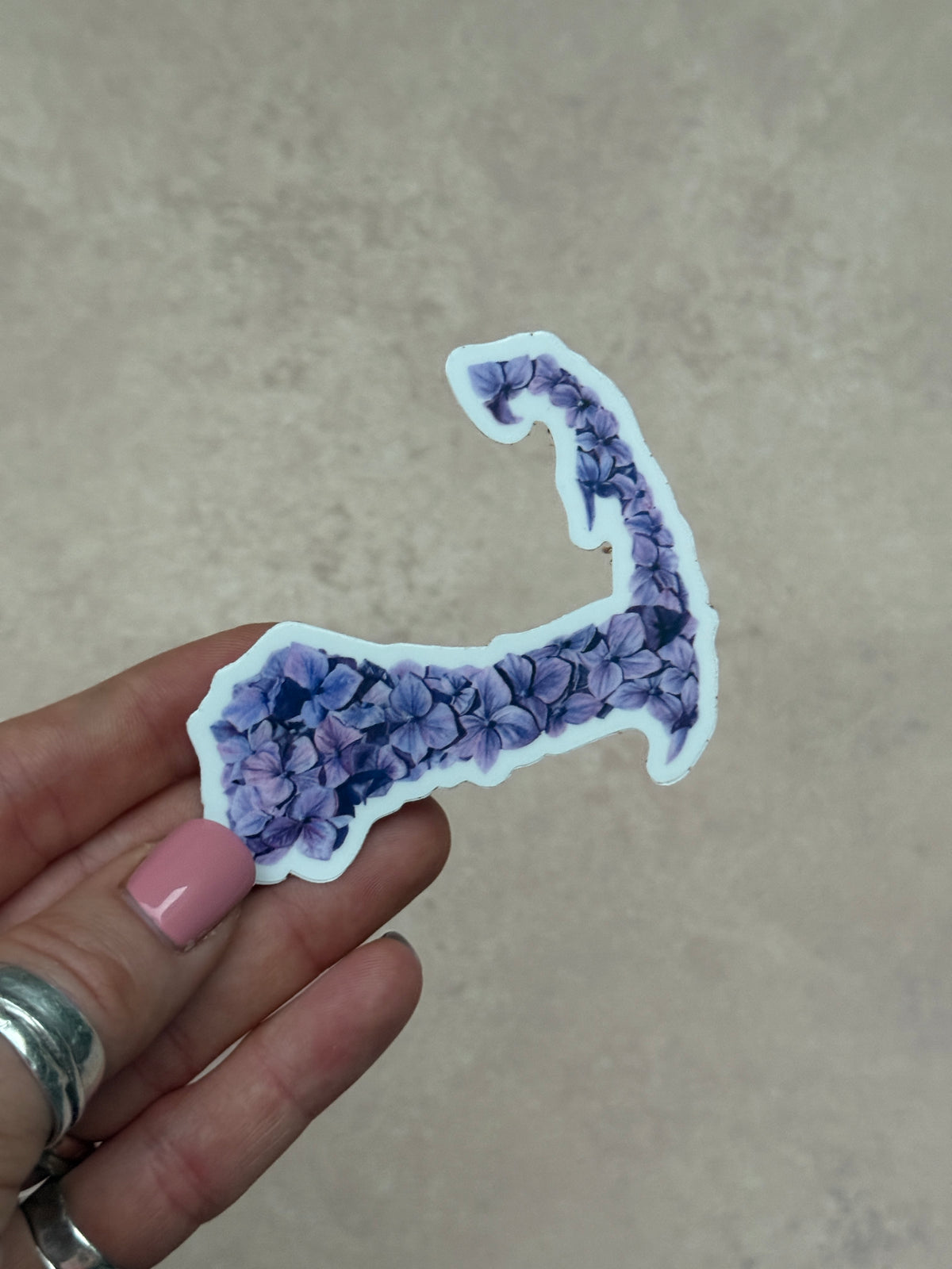 Hydrangeas Cape Cod Die cut Sticker