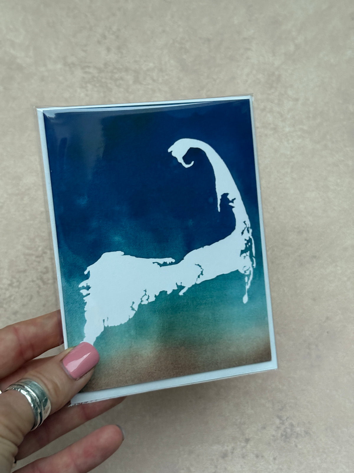 Cape Cod in the Waves card