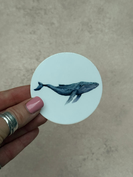 Whale Sticker