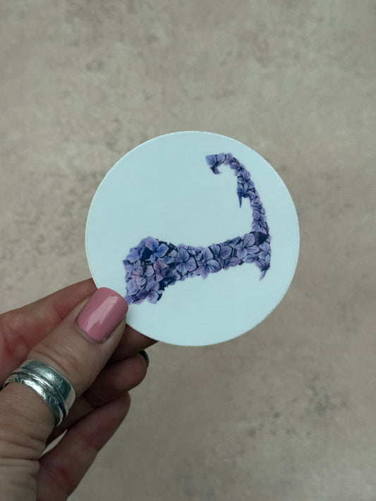 Hydrangeas Cape Cod Sticker